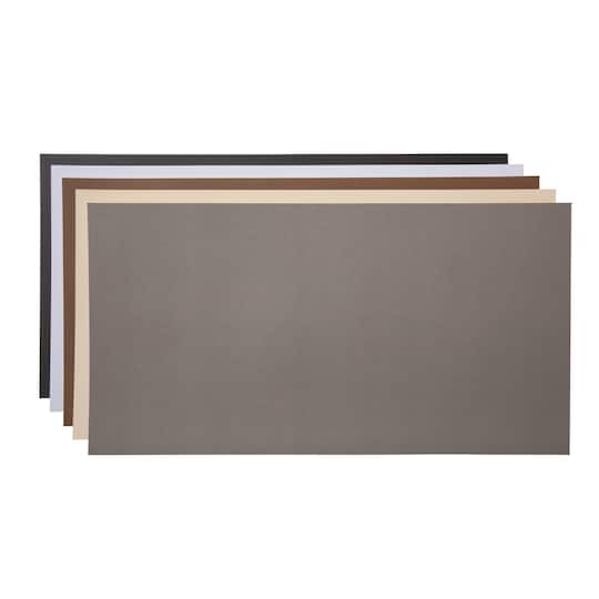 Cricut® Smart Paper™ Neutrals 13" x 25" Sticker Cardstock Sampler, 20 Sheets